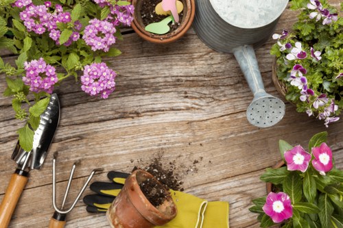 Risk assessment planning for a garden maintenance job