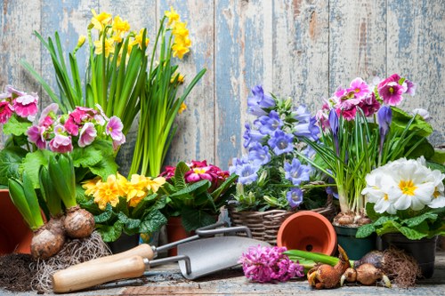 Charity reuse partnership for garden materials